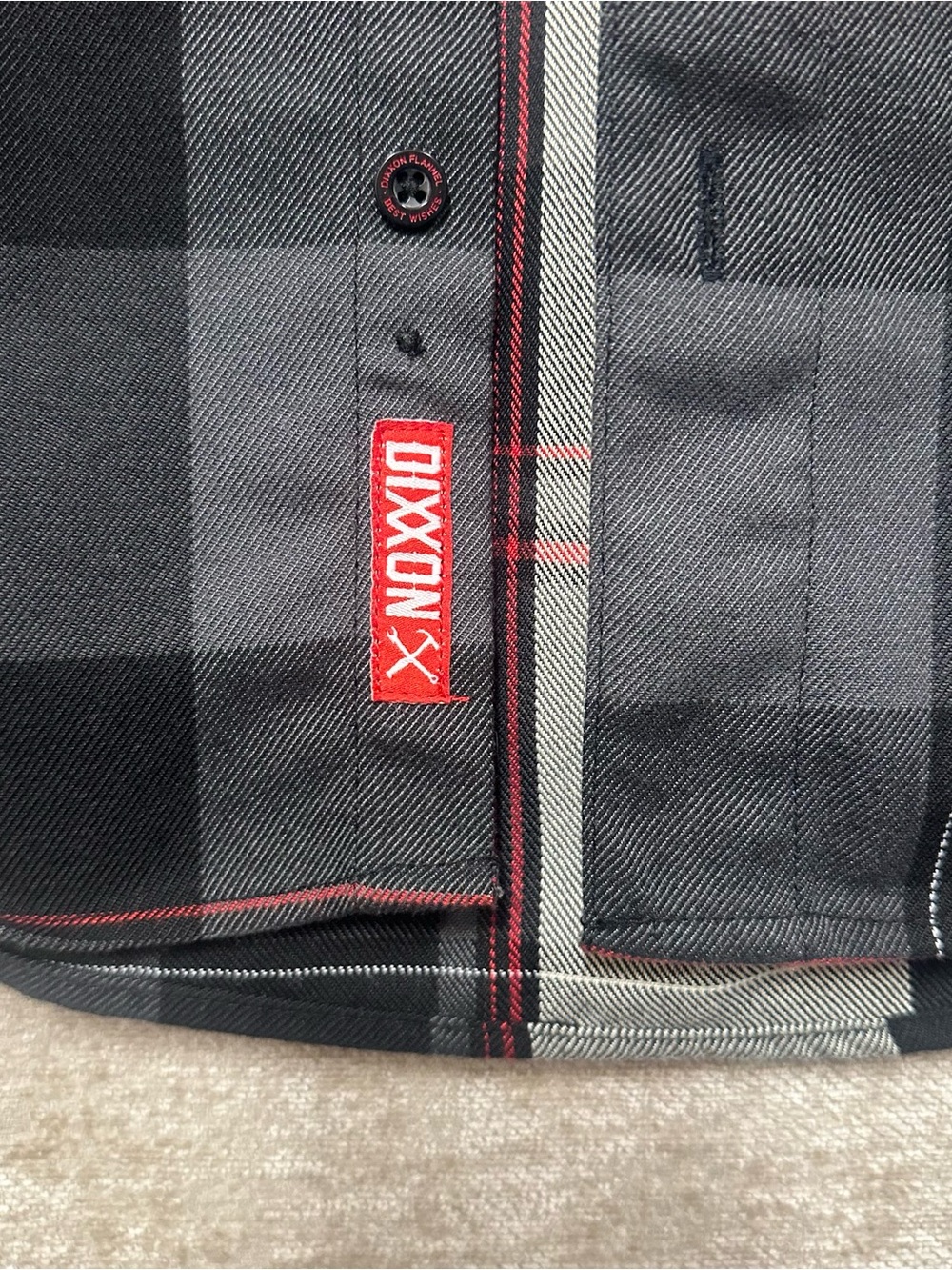 DIXXON DFC Youth Division button up flannel Cro-mags - Picture 2 of 7